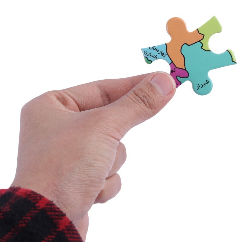 پازل 36 تکه طرح نقشه ایران NO.95011