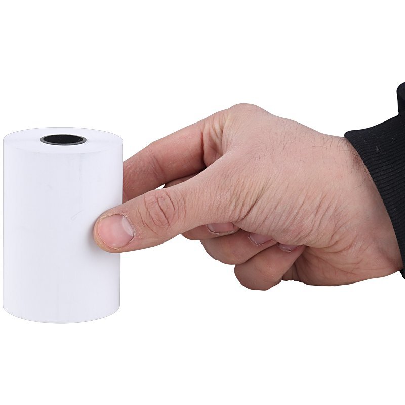 کاغذ رول حرارتی کارتخوان چاپ مشکی 36 متری