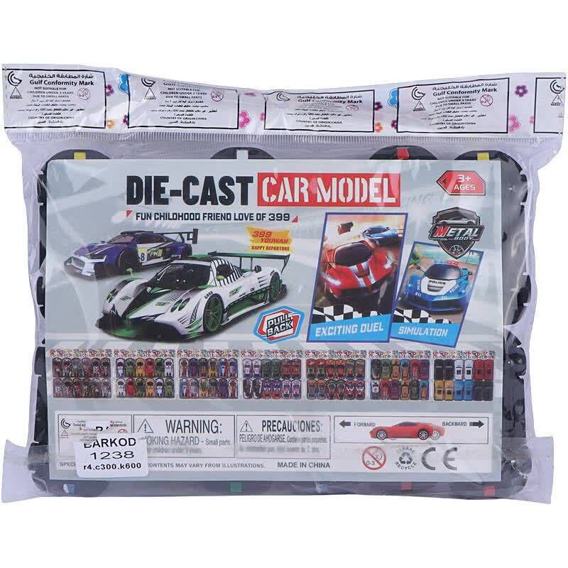 ماشین اسباب بازی مسابقه ای کد 1238 بسته 12 عددی