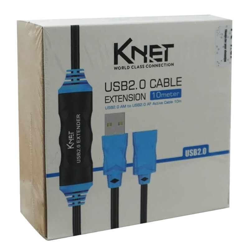 کابل افزایش طول USB کی نت K-C5 طول 10 متر