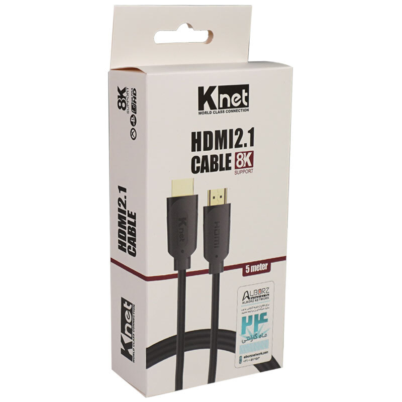 کابل HDMI 8K کی نت K-C242 طول 5 متر