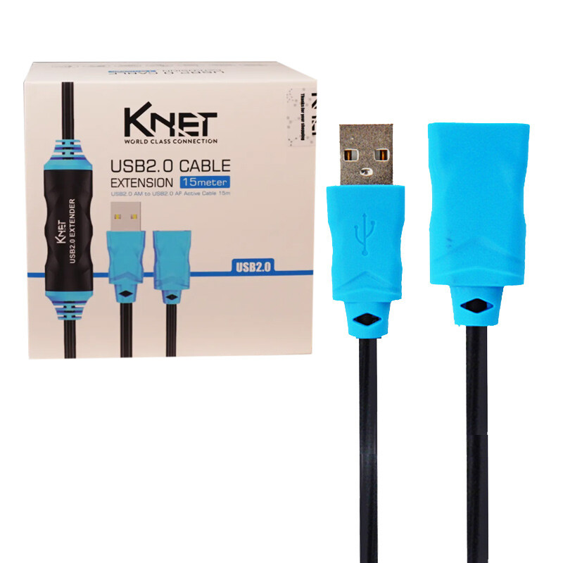 کابل افزایش طول USB کی نت K-C6 طول 15 متر