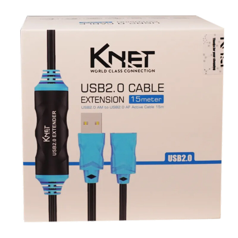 کابل افزایش طول USB کی نت K-C6 طول 15 متر