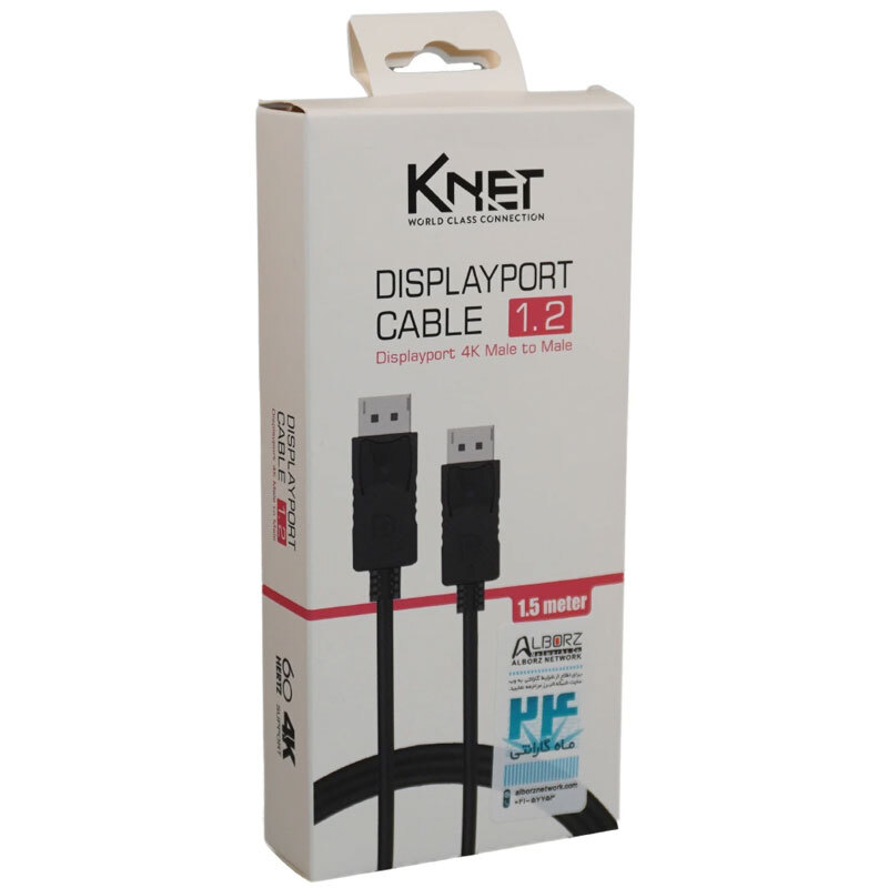کابل Display 4K کی نت K-C300 طول 1.5 متر