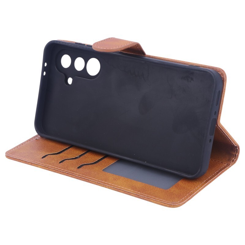 کیف چرمی مگنتی سامسونگ Galaxy A36 محافظ لنزدار