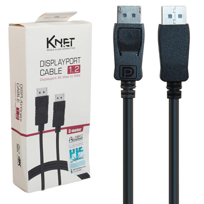 کابل Display 4K کی نت K-C301 طول 3 متر