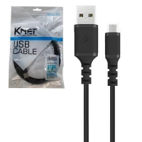 کابل میکرو یو اس بی فست شارژ کی نت K-C25 طول 1.5 متر