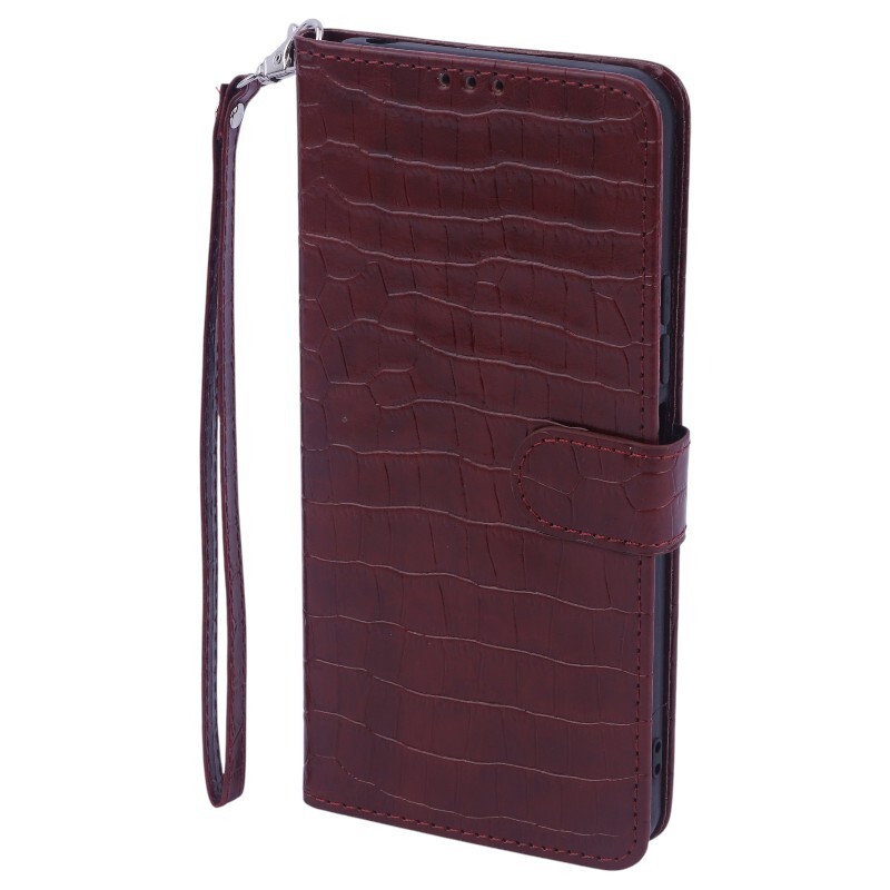 کیف چرمی پوست ماری مگنتی محافظ لنزدار Xiaomi Redmi 13C / Poco C65