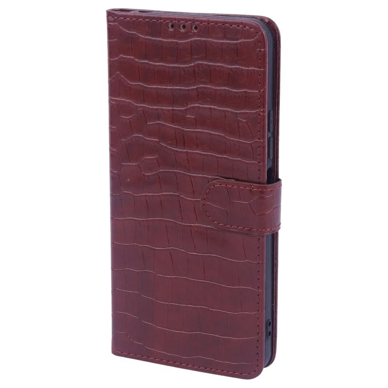کیف چرمی پوست ماری مگنتی محافظ لنزدار Xiaomi Redmi 13C / Poco C65