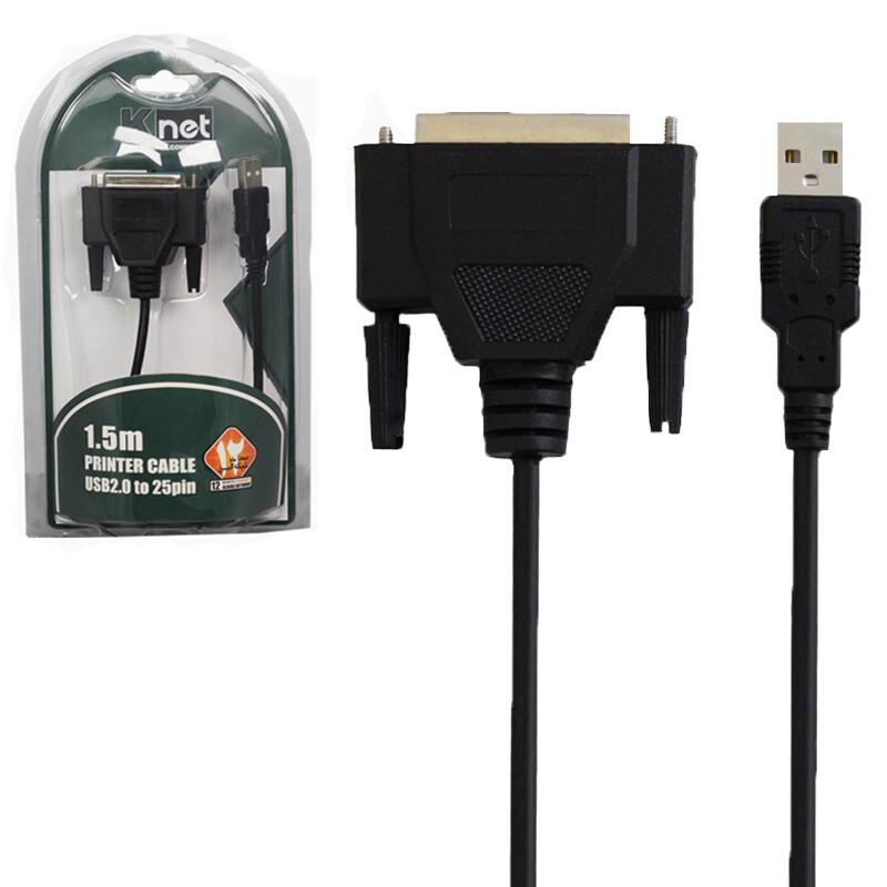 کابل پرینتر پارالل کی نت K-C26 طول 1.5 متر