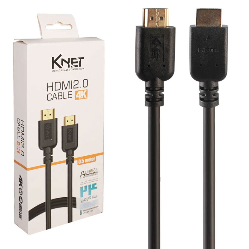 کابل HDMI 4K کی نت K-C219 طول 0.5 متر