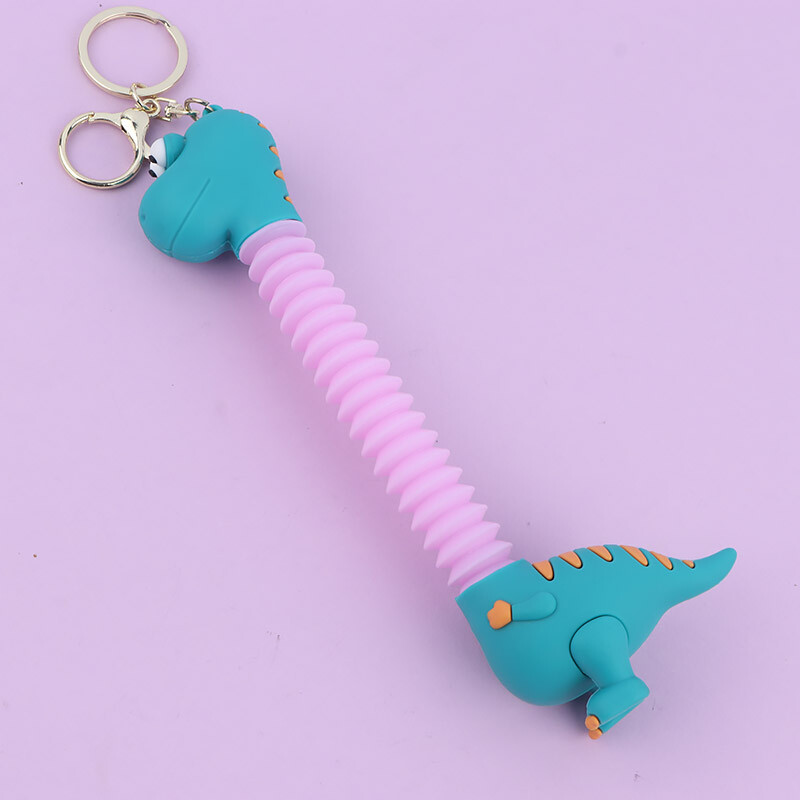 جاکلیدی سیلیکونی گردن خرطومی طرح دایناسور