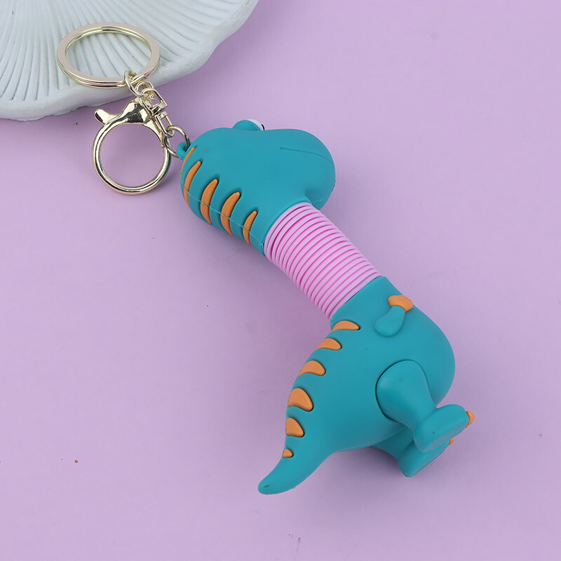 جاکلیدی سیلیکونی گردن خرطومی طرح دایناسور