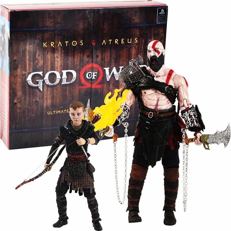 اکشن فیگور Neca طرح God Of War 3 Kratos & Atreus کد 49326
