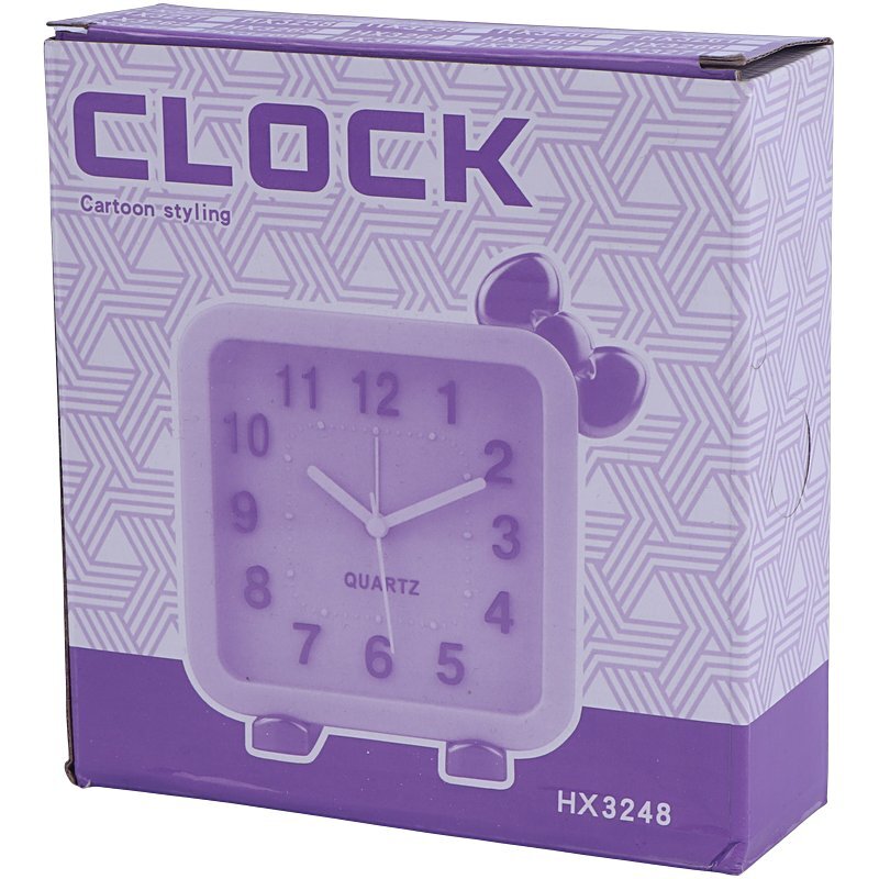 ساعت رومیزی زنگ دار طرح کیتی HX3252