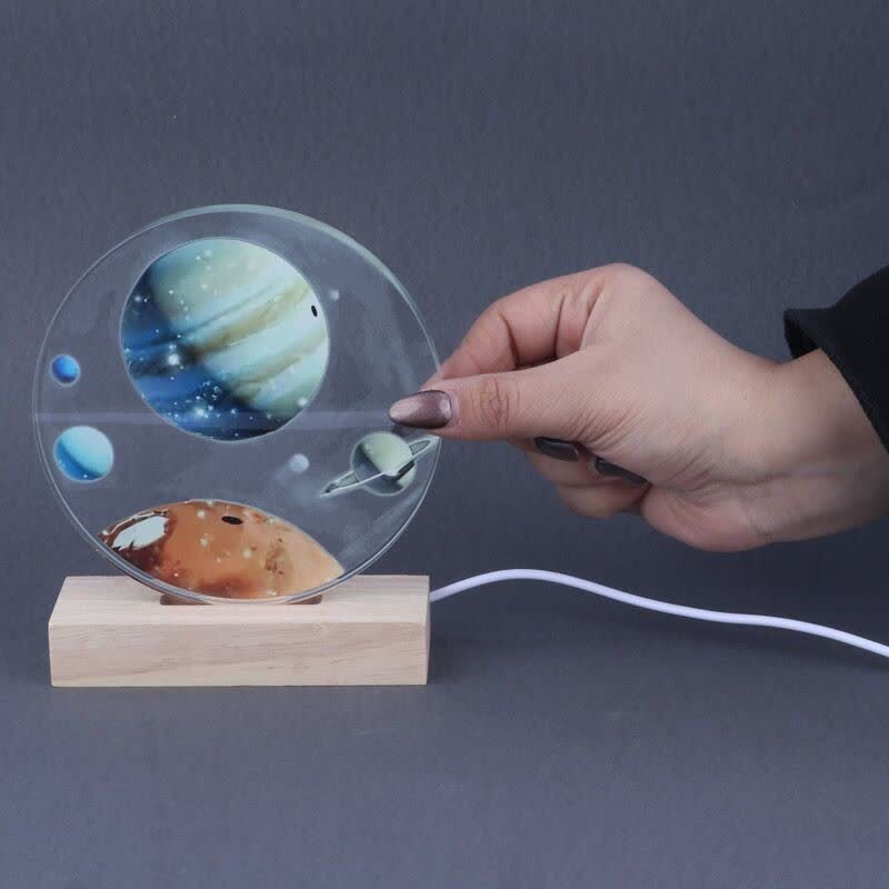 چراغ خواب طرح فضا RM-276 سایز 11.5 سانتی متر