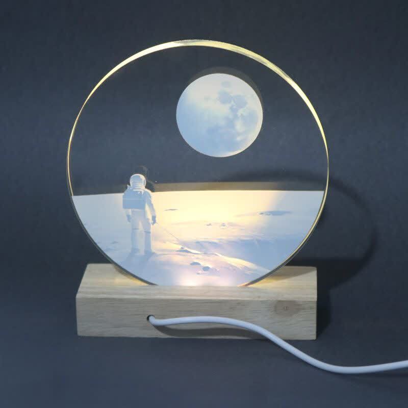 چراغ خواب طرح فضا RM-276 سایز 11.5 سانتی متر