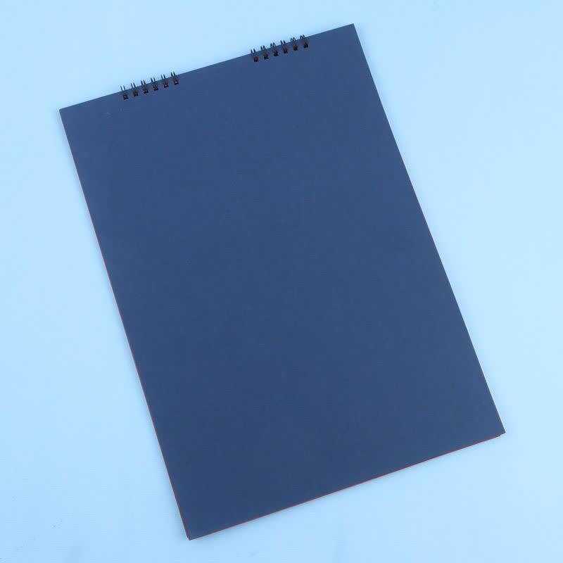 دفتر مقوایی رنگی سیمی 12 برگ طرح کارتونی پارسام