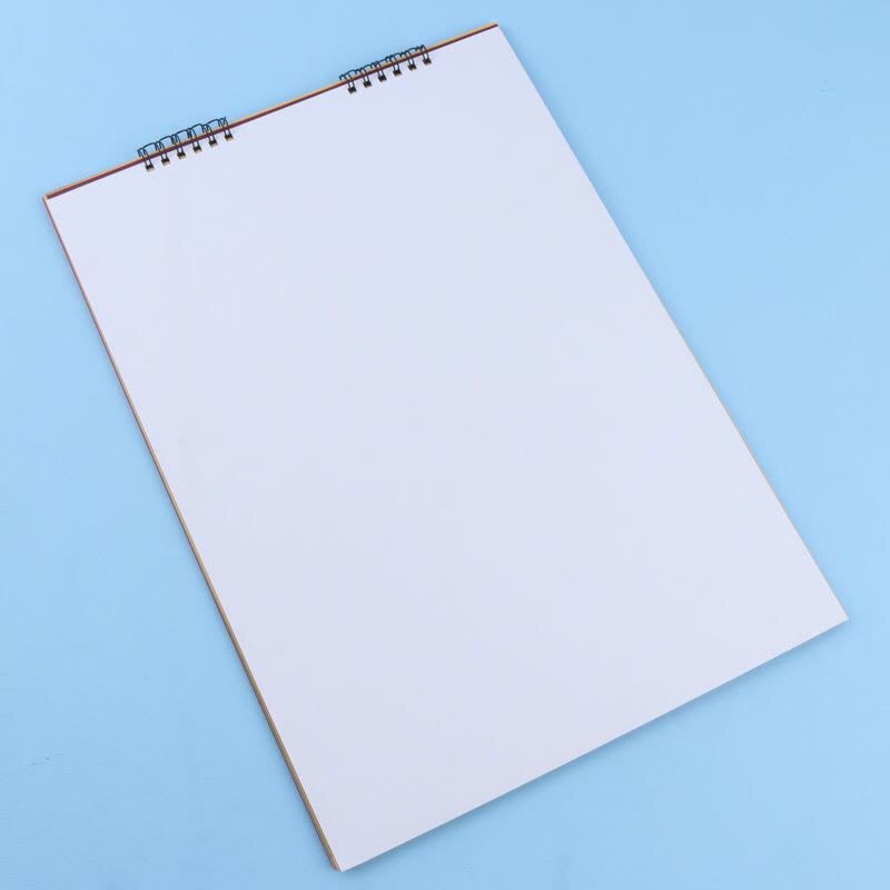 دفتر مقوایی رنگی سیمی 12 برگ طرح کارتونی پارسام