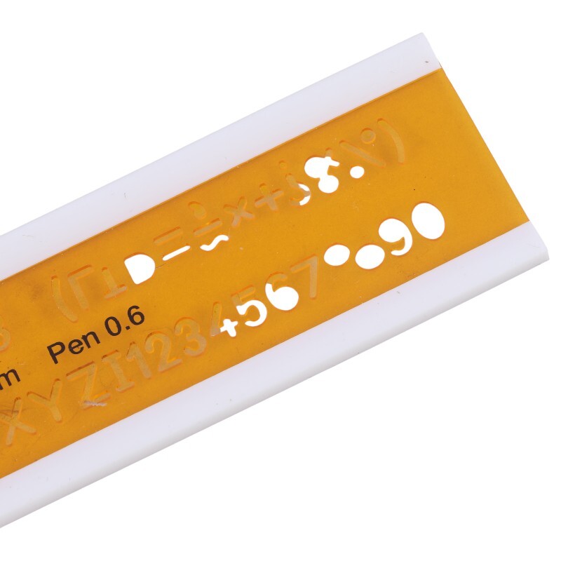 شابلون حروف و اعداد لاتین Sena Art No.500 0.5mm