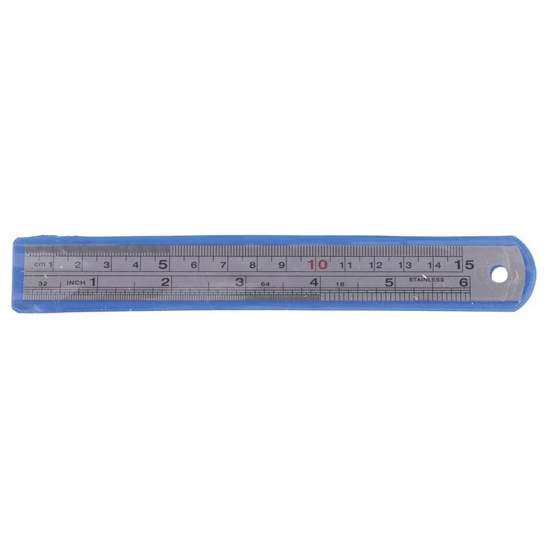 خط کش فلزی 15cm