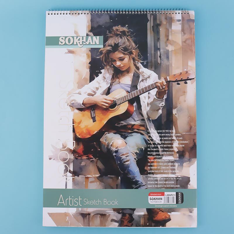 دفتر اشتنباخ A3 سیمی 30 برگ سخن