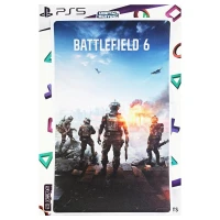 اسکین پلی استیشن 5 اسلیم استاندارد گیم اور طرح Battlefield 6 کد 2