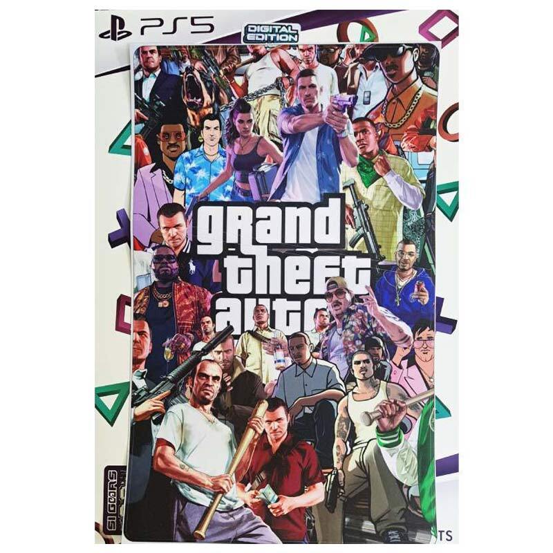 اسکین پلی استیشن 5 اسلیم استاندارد گیم اور طرح GTA