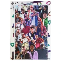 اسکین پلی استیشن 5 اسلیم استاندارد گیم اور طرح GTA