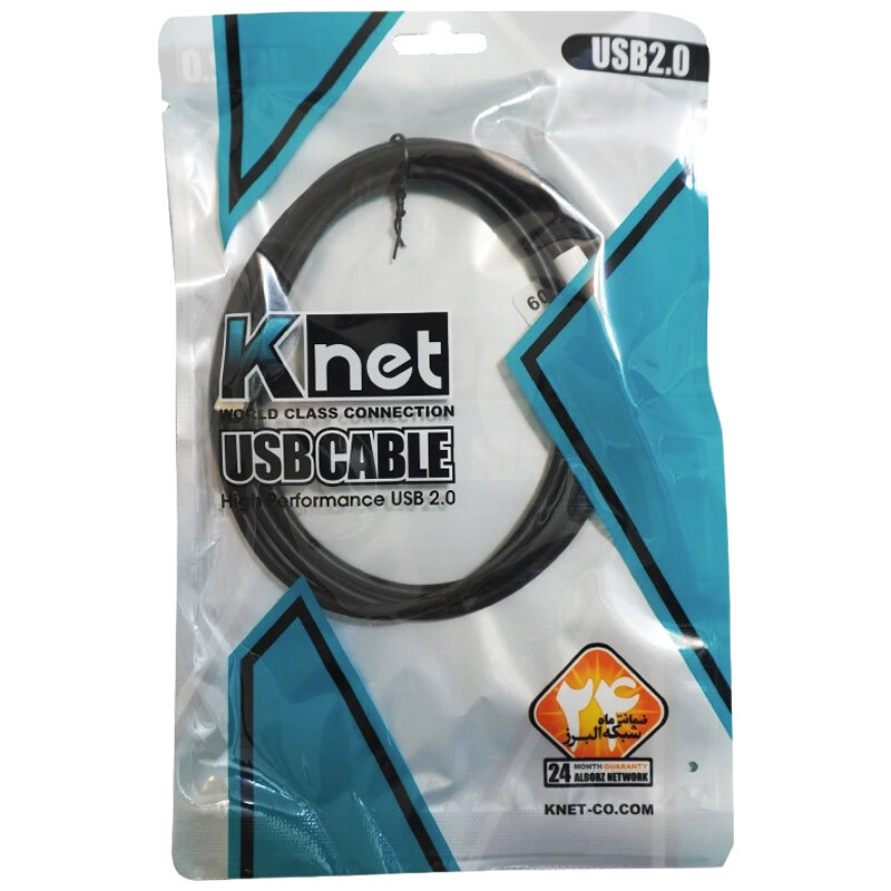 کابل دو سر تایپ سی کی نت K-C89 طول 1.2 متر