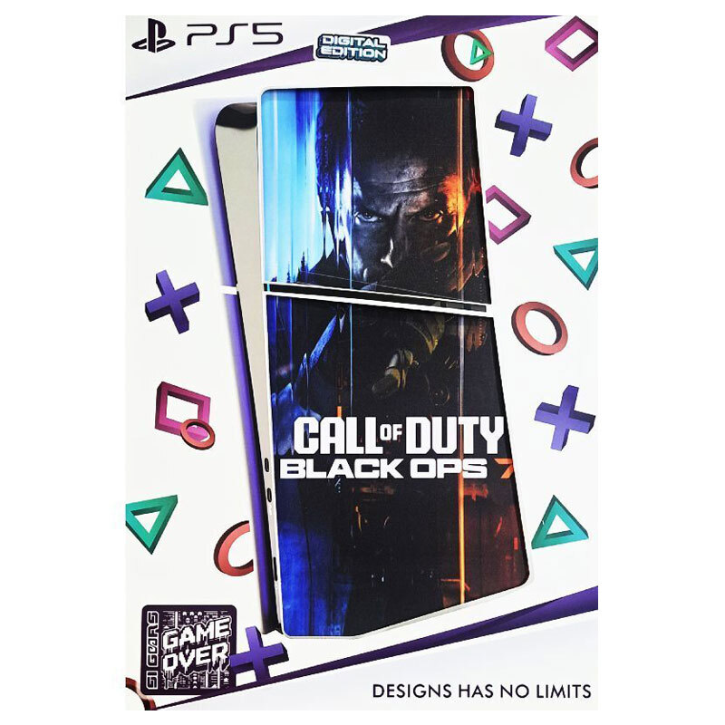 اسکین پلی استیشن 5 اسلیم استاندارد گیم اور طرح Call of Duty Black Ops 7