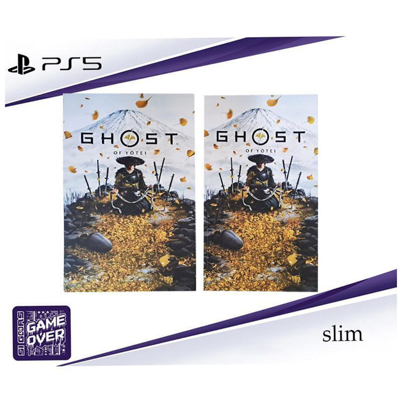 اسکین پلی استیشن 5 اسلیم استاندارد گیم اور طرح Ghost of Yotei
