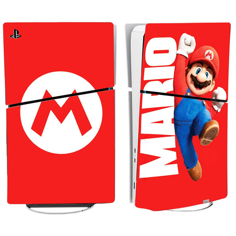 اسکین پلی استیشن 5 اسلیم دیجیتال گیم اور طرح Mario