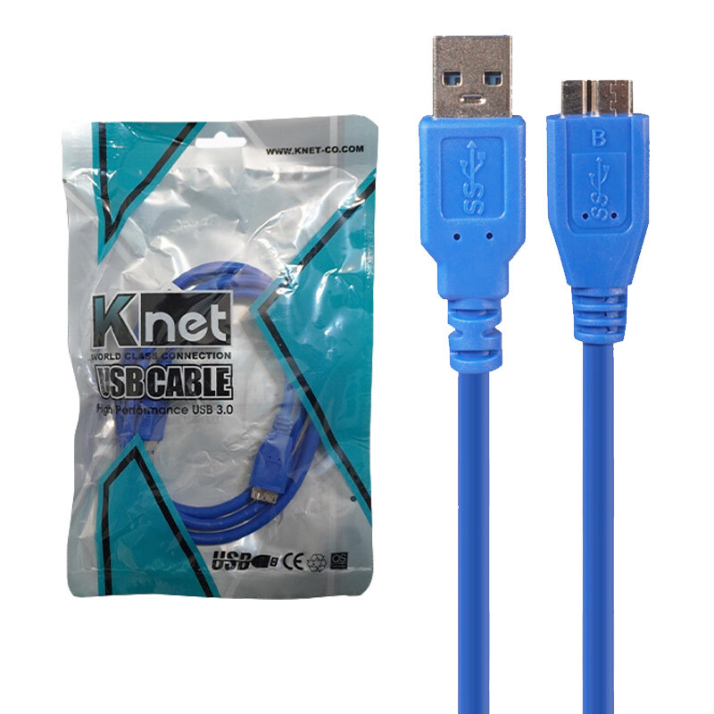 کابل هارد USB3.0 کی نت K-C38 طول 0.6 متر