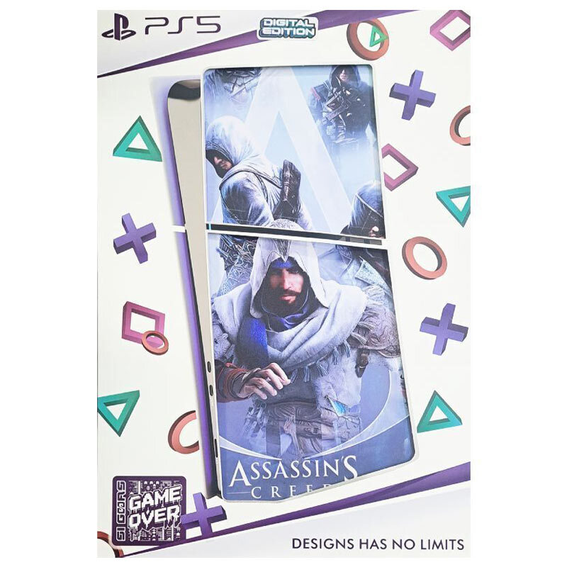 اسکین پلی استیشن 5 اسلیم استاندارد گیم اور طرح Assassins Creed