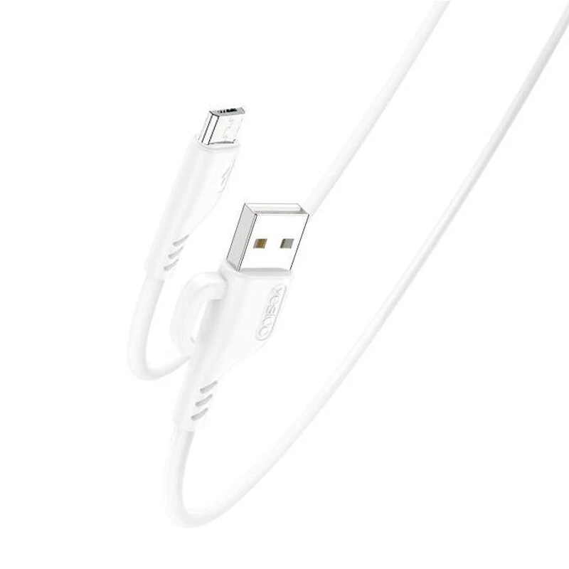 کابل میکرو یو اس بی فست شارژ 2.4 آمپر یسیدو CA105 طول 1.2 متر