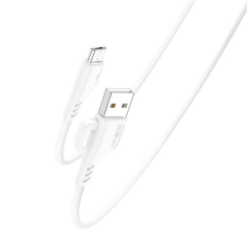 کابل میکرو یو اس بی فست شارژ 2.4 آمپر یسیدو CA105 طول 1.2 متر
