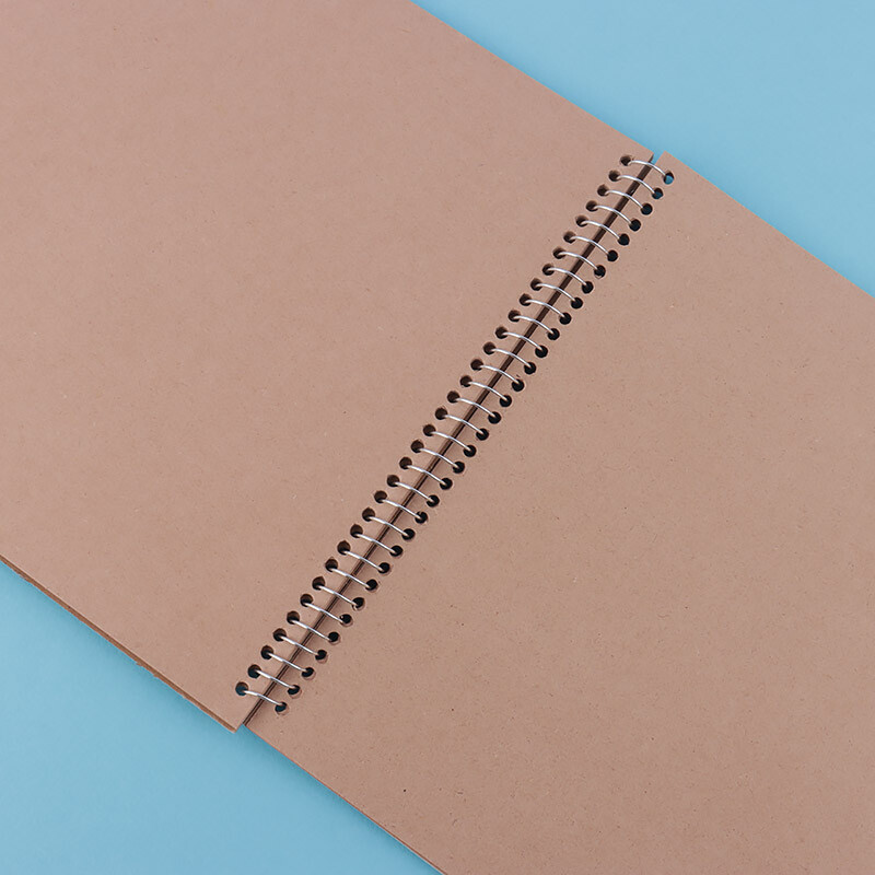 دفتر طراحی کرافت A4 سیمی 48 برگ سخن