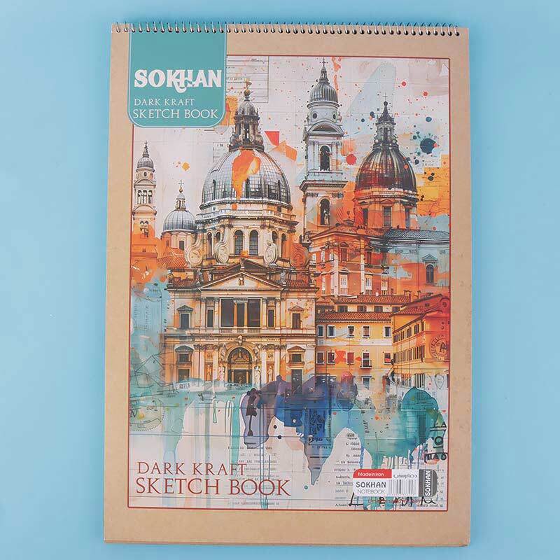 دفتر طراحی کرافت A3 سیمی 46 برگ سخن