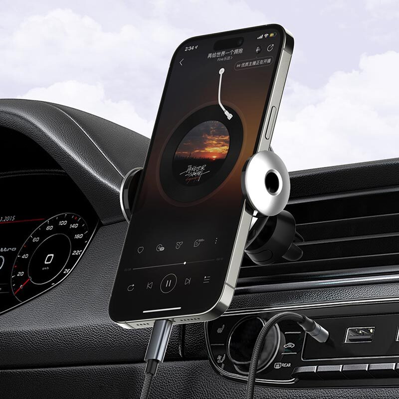 کابل تبدیل Type-C به AUX الدینیو LS-Y91c طول 1 متر