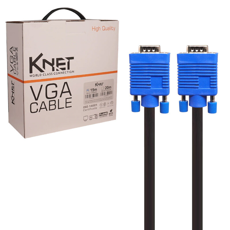 کابل VGA کی نت K-C184 طول 15 متر