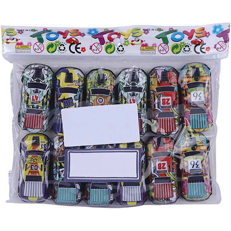 ماشین اسباب بازی مسابقه ای کد 68312 بسته 12 عددی