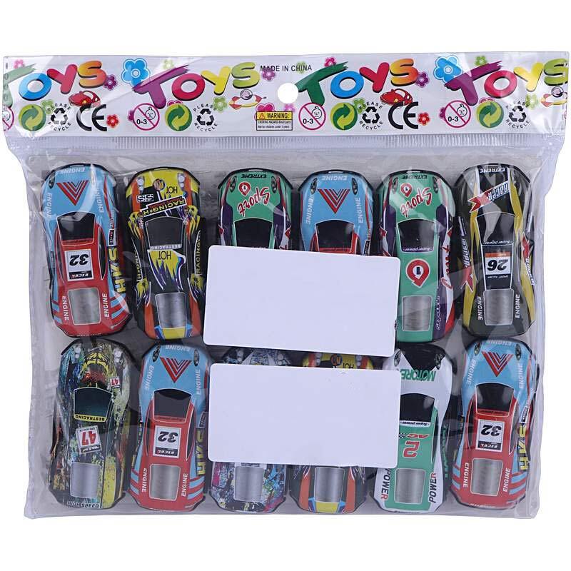 ماشین اسباب بازی مسابقه ای کد 68012 بسته 12 عددی