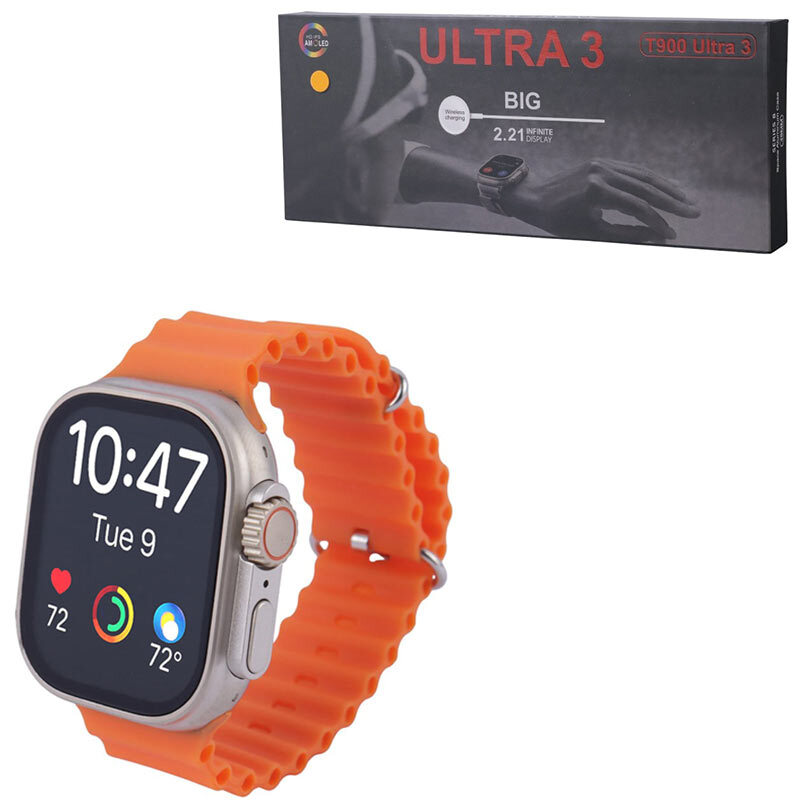 ساعت هوشمند T900 Ultra 3 کد 1