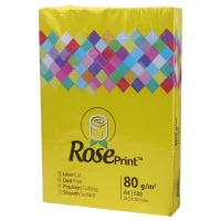 کاغذ A4 رز پرینت 80 گرم بسته 500 عددی کد 4