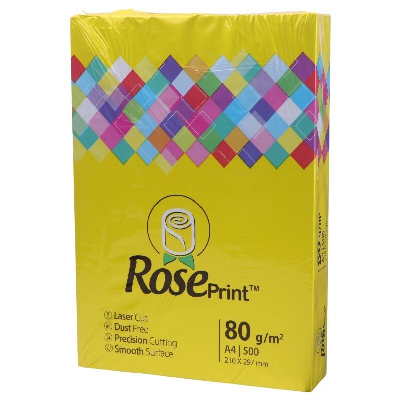 کاغذ A4 رز پرینت 80 گرم بسته 500 عددی کد 4