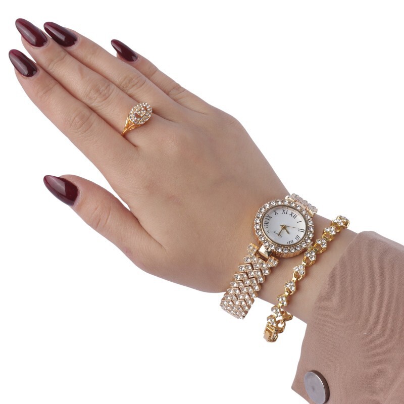 ساعت هوشمند A58 Plus + یک عدد ساعت عقربه ای زنانه