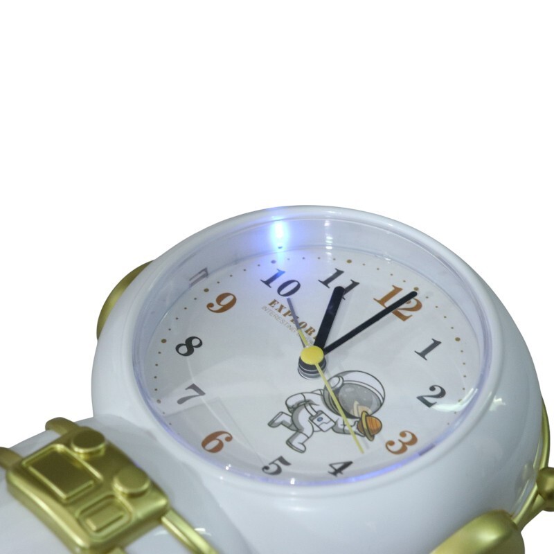 ساعت رومیزی زنگ دار طرح فضانورد Ruiwang کد 5582