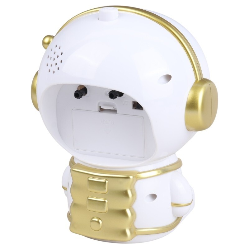 ساعت رومیزی زنگ دار طرح فضانورد Ruiwang کد 5582