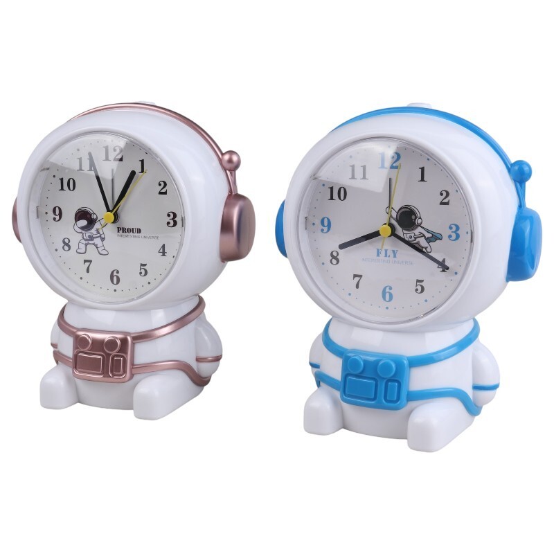ساعت رومیزی زنگ دار طرح فضانورد Ruiwang کد 5582